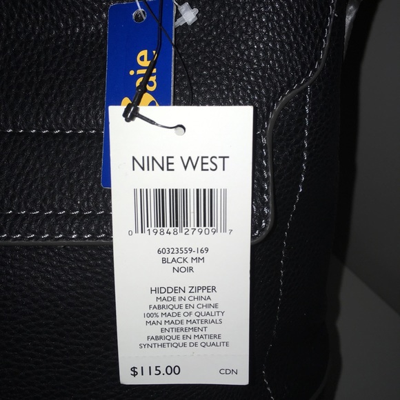 Nine West Crossbody Messenger Tote Hand Bag 14x11x4.5 inches New - Picture 2 of 10